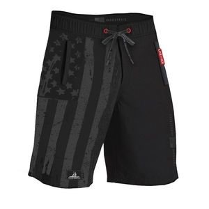 Freedom Industries Grey Spangled Board Shorts